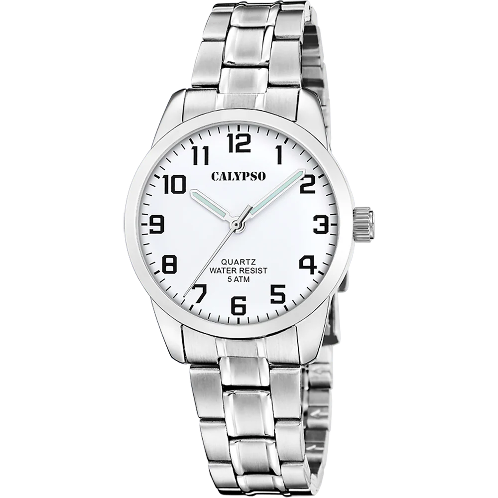 CALYPSO - Dömuúr - Hvít skífa 32mm