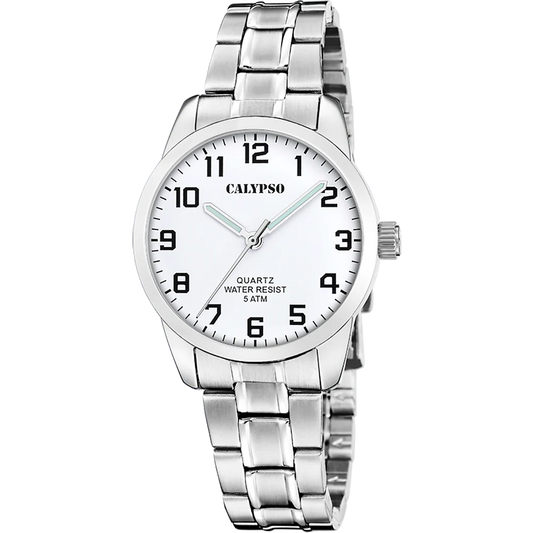 CALYPSO - Dömuúr - Hvít skífa 32mm