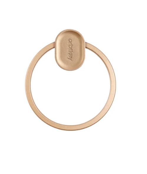 Orbitkey- Lyklahringur Rósagylltur