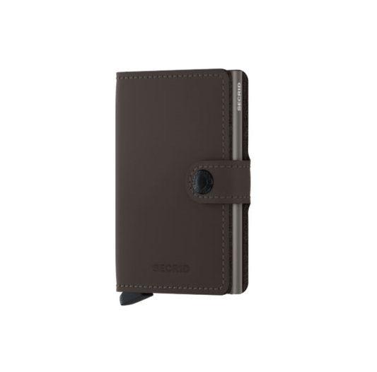 SECRID- Miniwallet Matte Truffle