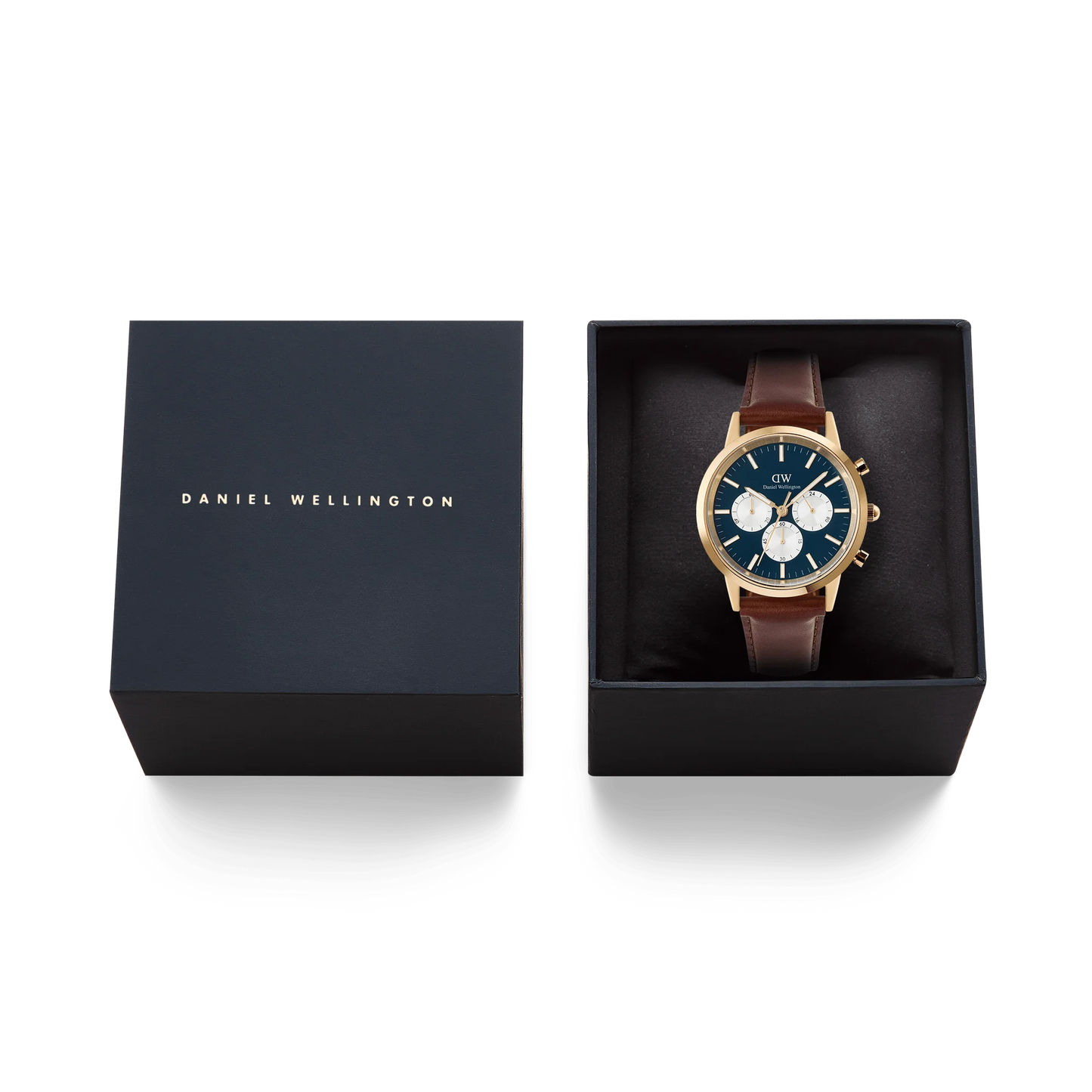 Daniel Wellington - Iconic Chronograph St Mawes Arcitic Panda Gold