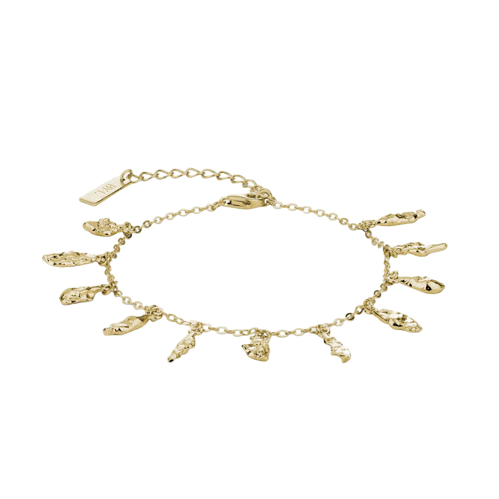 By L - ÖrkÖrk Armband m. 11x Örkum - Gyllt