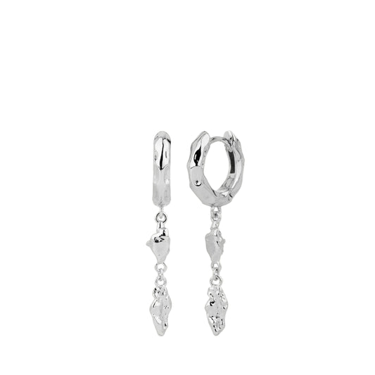 By L - ÖrkÖrk Lokkar 15mm Hoops m. 2x Örkum - Silfur