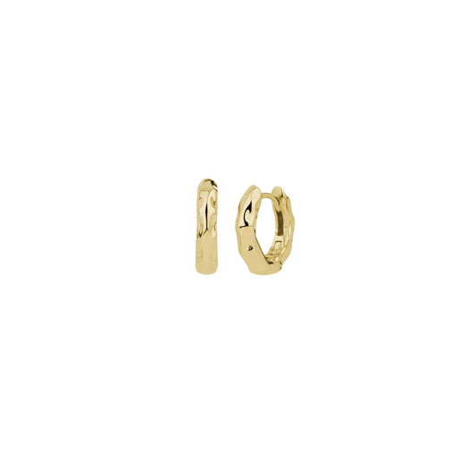 By L - ÖrkÖrk Lokkar 15mm Hoops (minni) - Gylltir