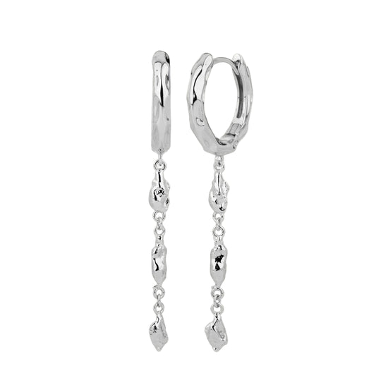 By L - ÖrkÖrk Lokkar 20mm Hoops m. 3x Örkum - Silfur