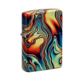 ZIPPO- Colorful Swirl Design