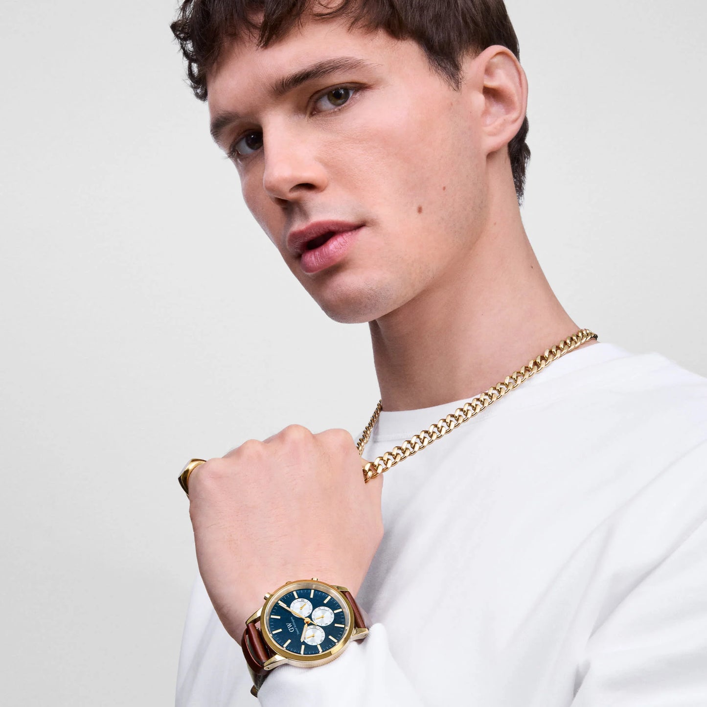 Daniel Wellington - Iconic Chronograph St Mawes Arcitic Panda Gold