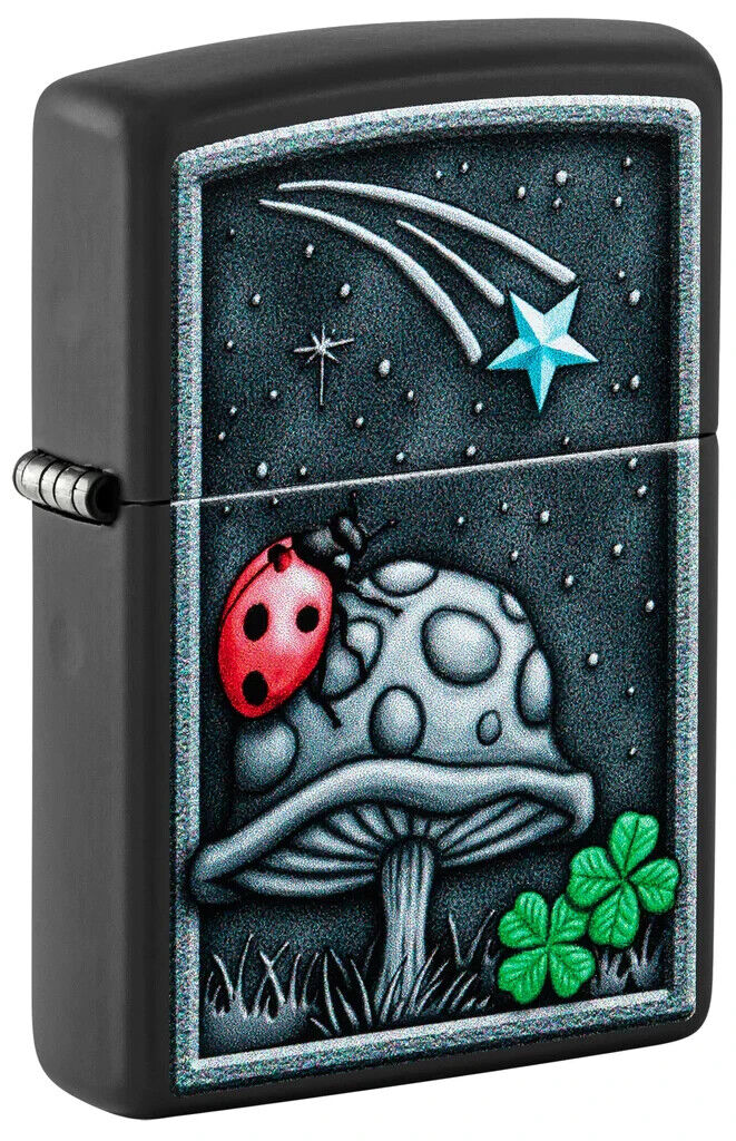 ZIPPO - Mushroom With Ladybug