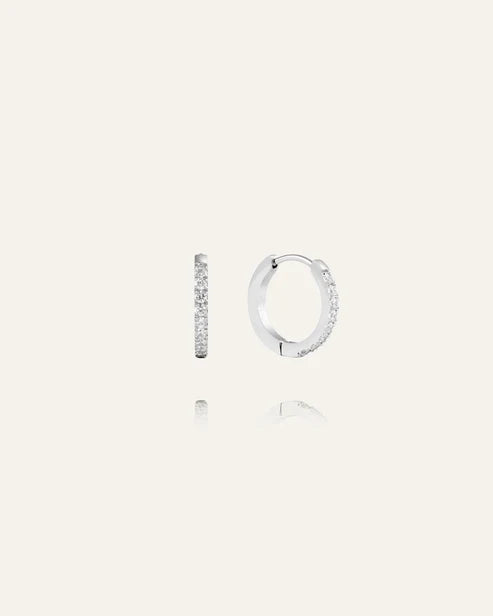 MOCKBERG - Shiny Hoop Lokkar - Stál