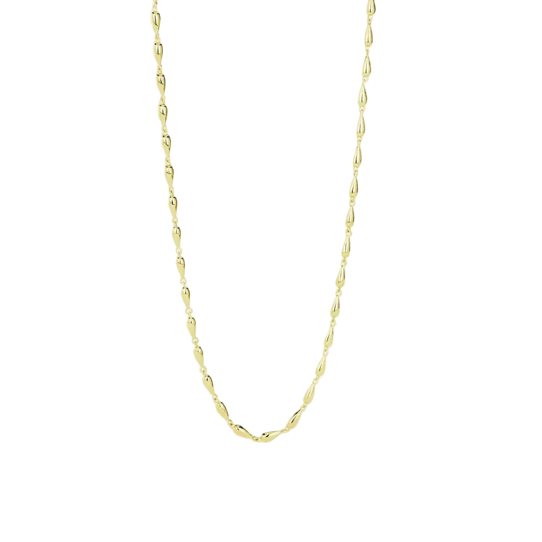 By L - Stilla Hálsfesti dropi við dropa Gyllt