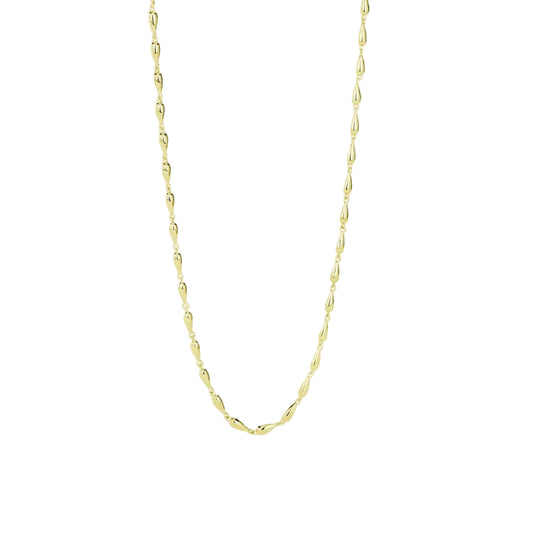 By L - Stilla Hálsfesti dropi við dropa Gyllt