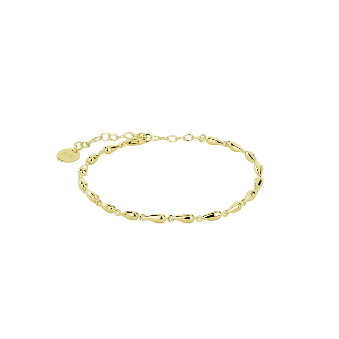 By L - Stilla Armband dropi við dropa Gyllt