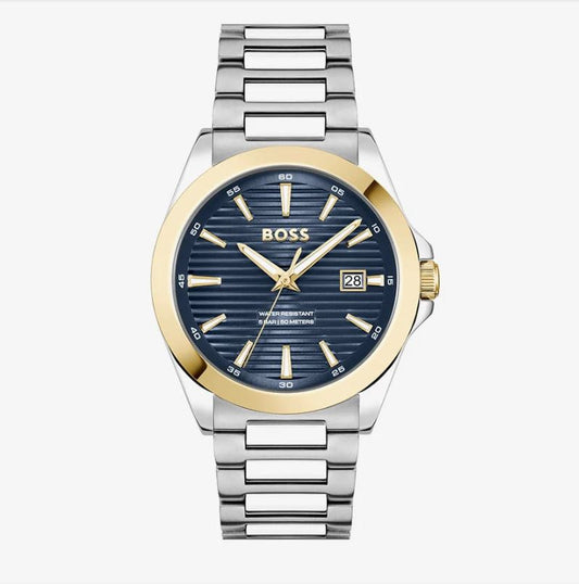 BOSS - Strike Gjafasett (Úr & Armband)