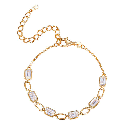 Vera Design - Crystal Armband Gyllt