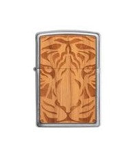 ZIPPO- Woodchuck Cherry Tiger Head